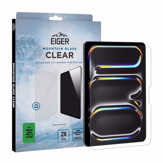 Picture of Eiger Eiger Mountain Glass CLEAR Tablet Screen Protector GRS for Apple iPad Pro 13 (2024)