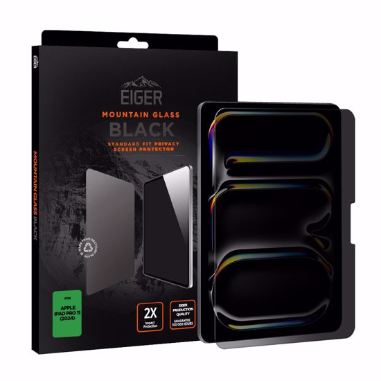 Picture of Eiger Eiger Mountain Black Privacy Tablet Screen Protector GRS for iPad Pro 11 (2024)
